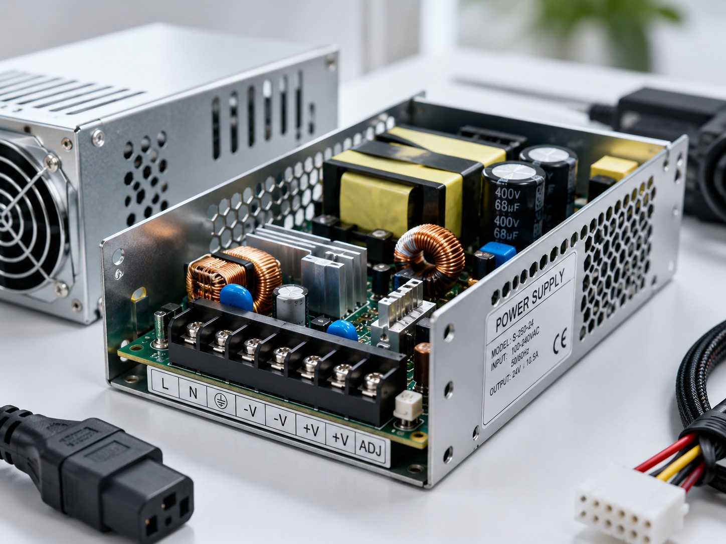Power supply unit internals