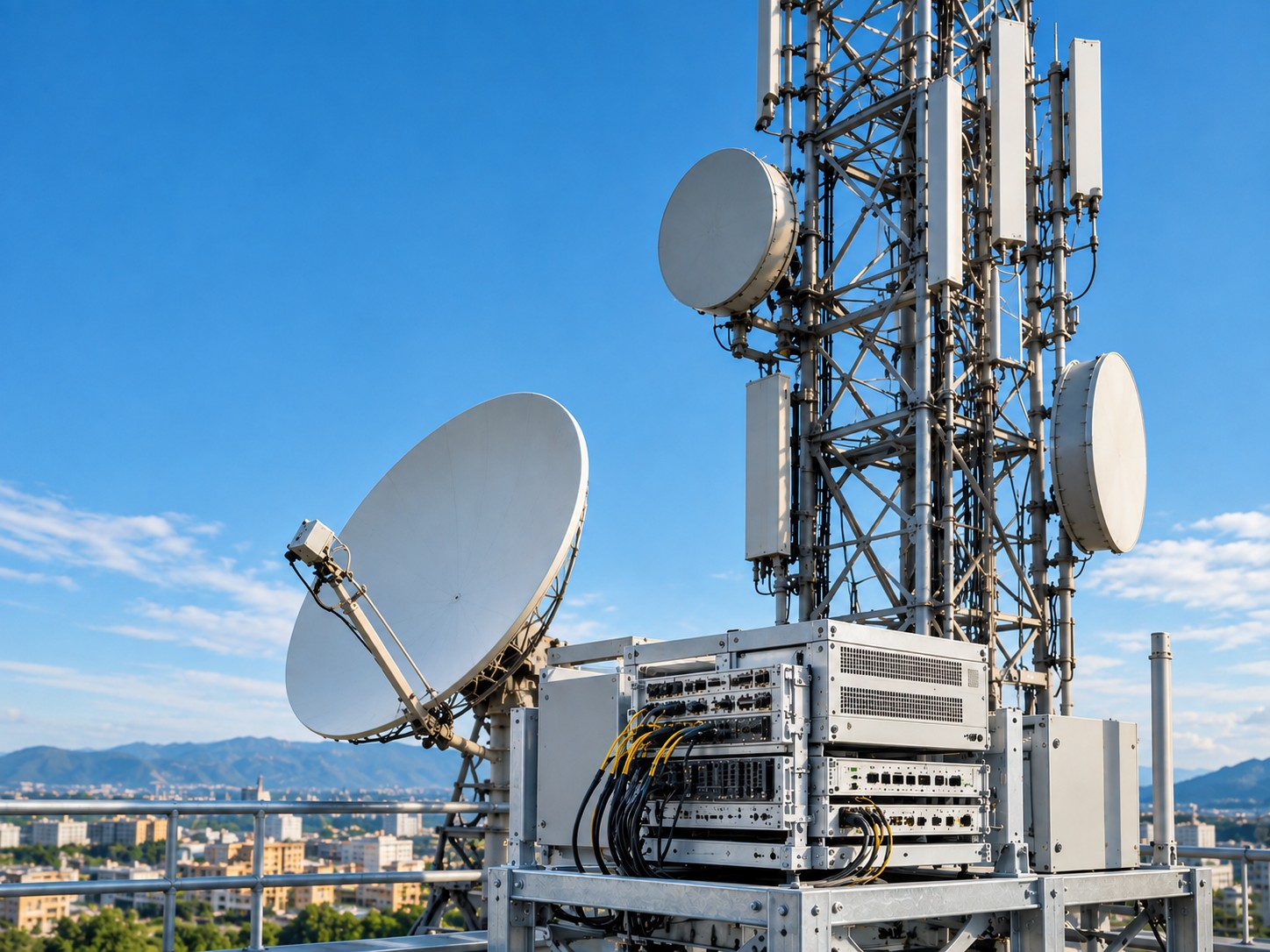 Telecommunications tower equipment