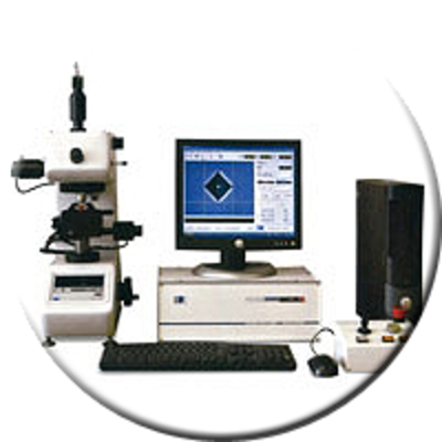 Vickers hardness tester